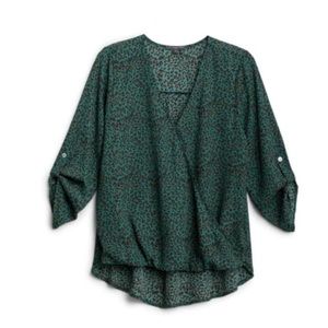 Small West Kei Leopard Blouse